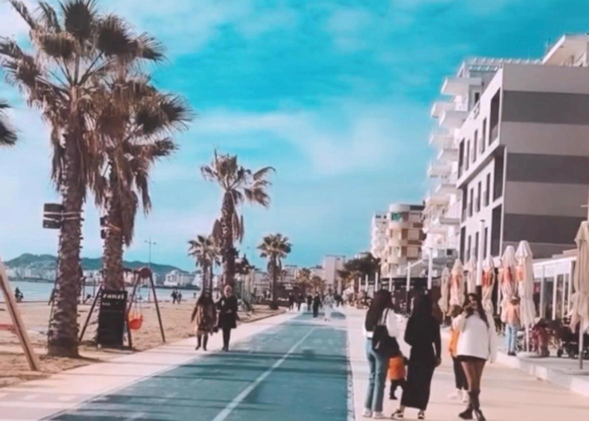 Durres Strand Direkt Am Meer 외부 사진